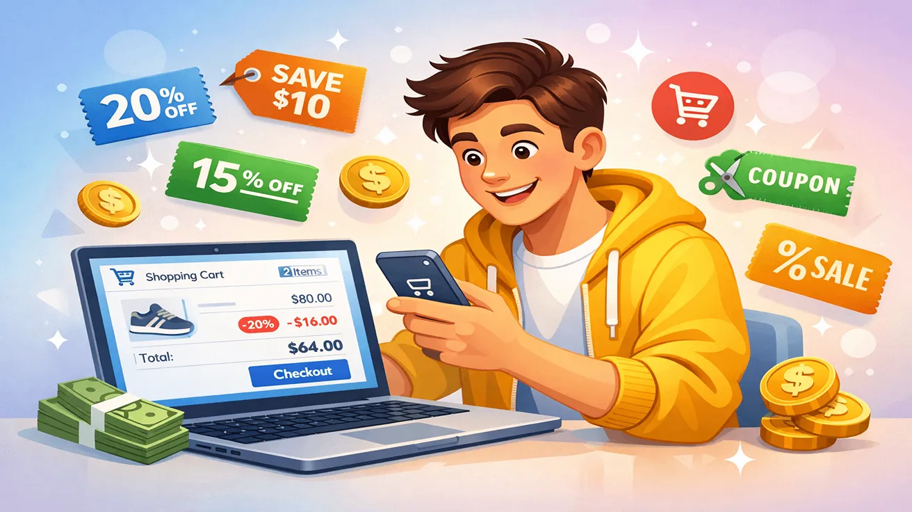 How Beginners Can Save Money Online Using Coupon Websites