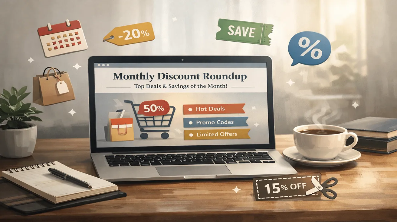 Monthly Deal Roundup: Best Coupons & Discounts