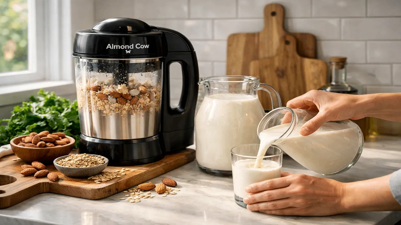 Almond Cow: Make Fresh Plant-Based Milk at Home and Save Big