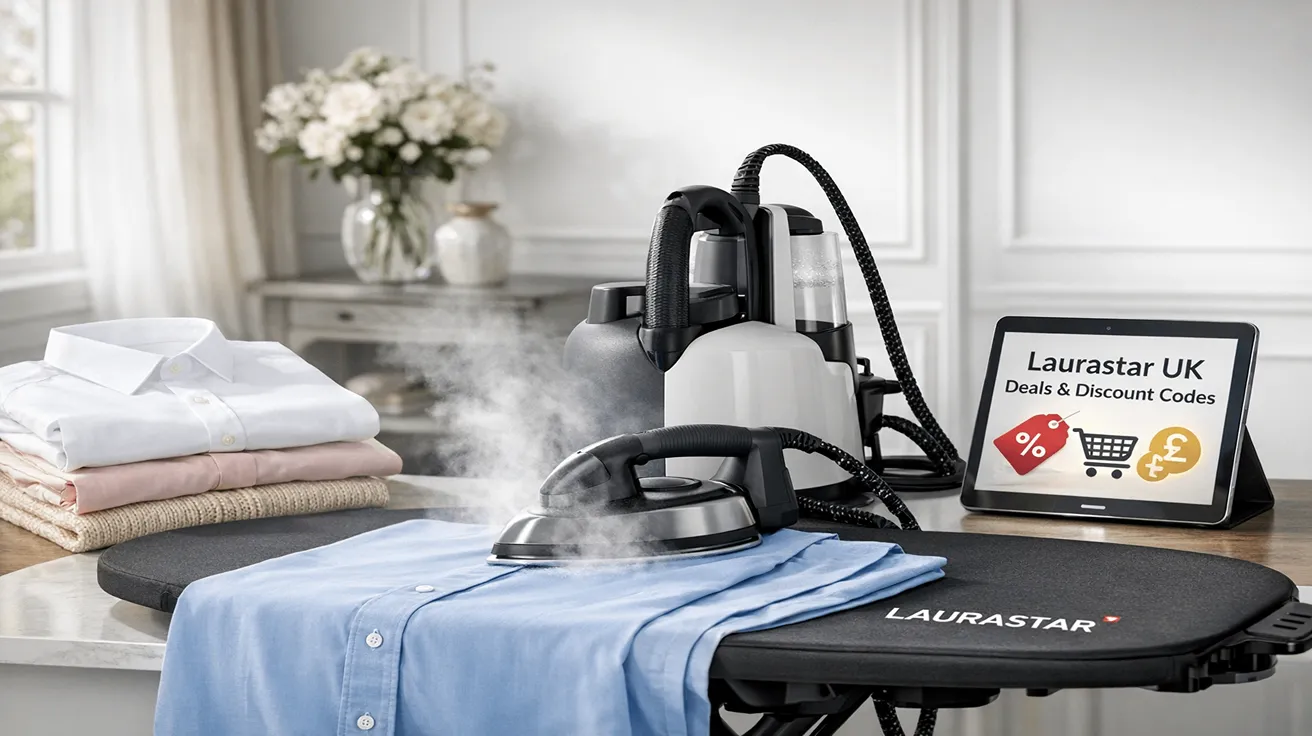 Save on Premium Laundry & Garment Care With Laurastar Deals