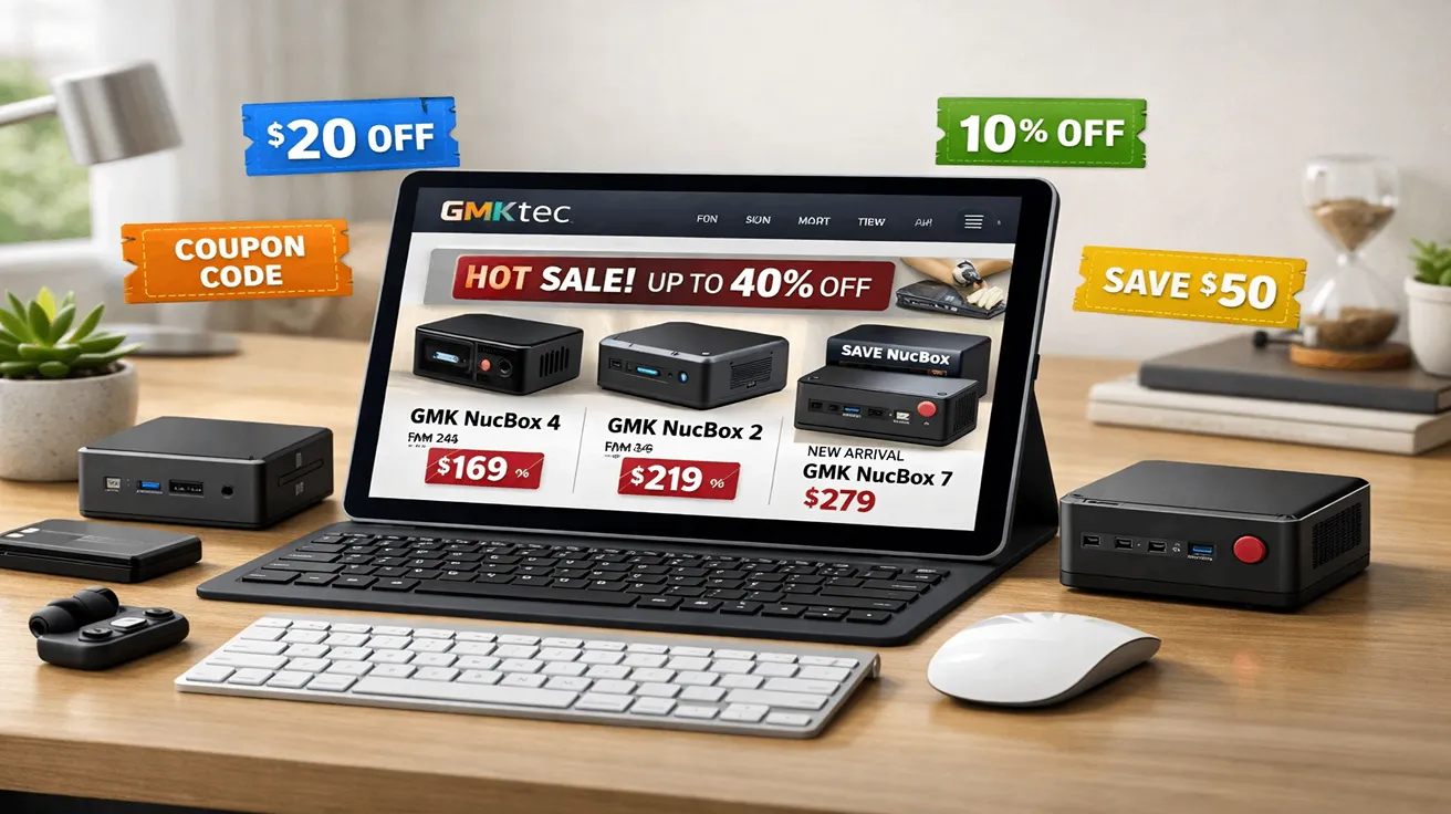 Save Big on GMKtec Products with Verified Coupons and Deals