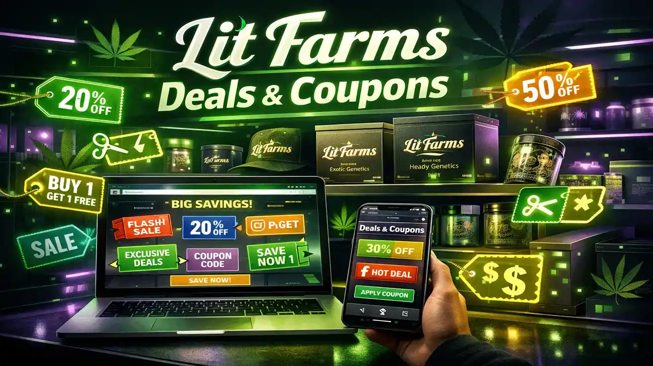 Lit Farms: Discover Premium Cannabis Genetics While Saving with Smart Online Deals