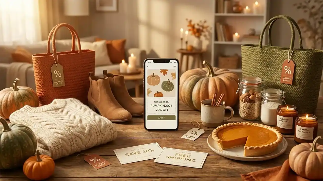 Pumpkin Day Promo Codes 2026: Easy Ways to Save on Fall Shopping